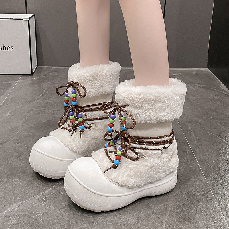 Winter Snow Boots for Women Pl - Crossfit Youtube ulasan dan harga