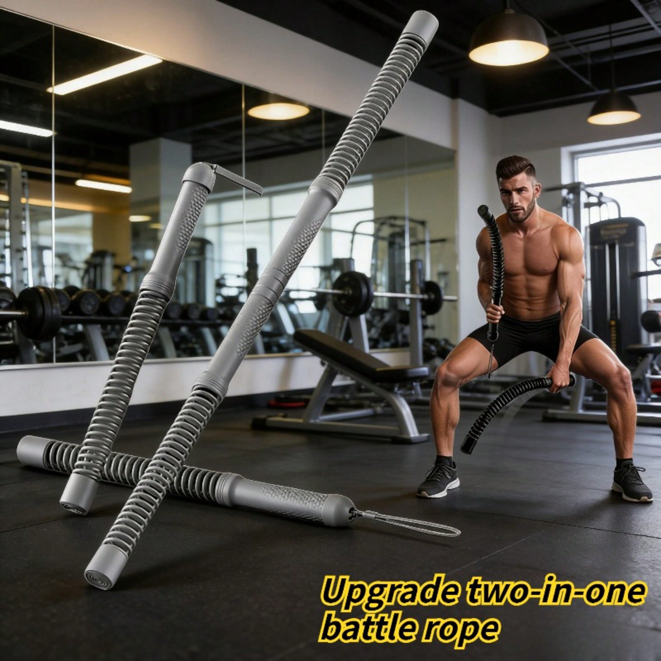2-in-1 Upgraded Cordless Battl - Gear For Crossfit ulasan dan harga