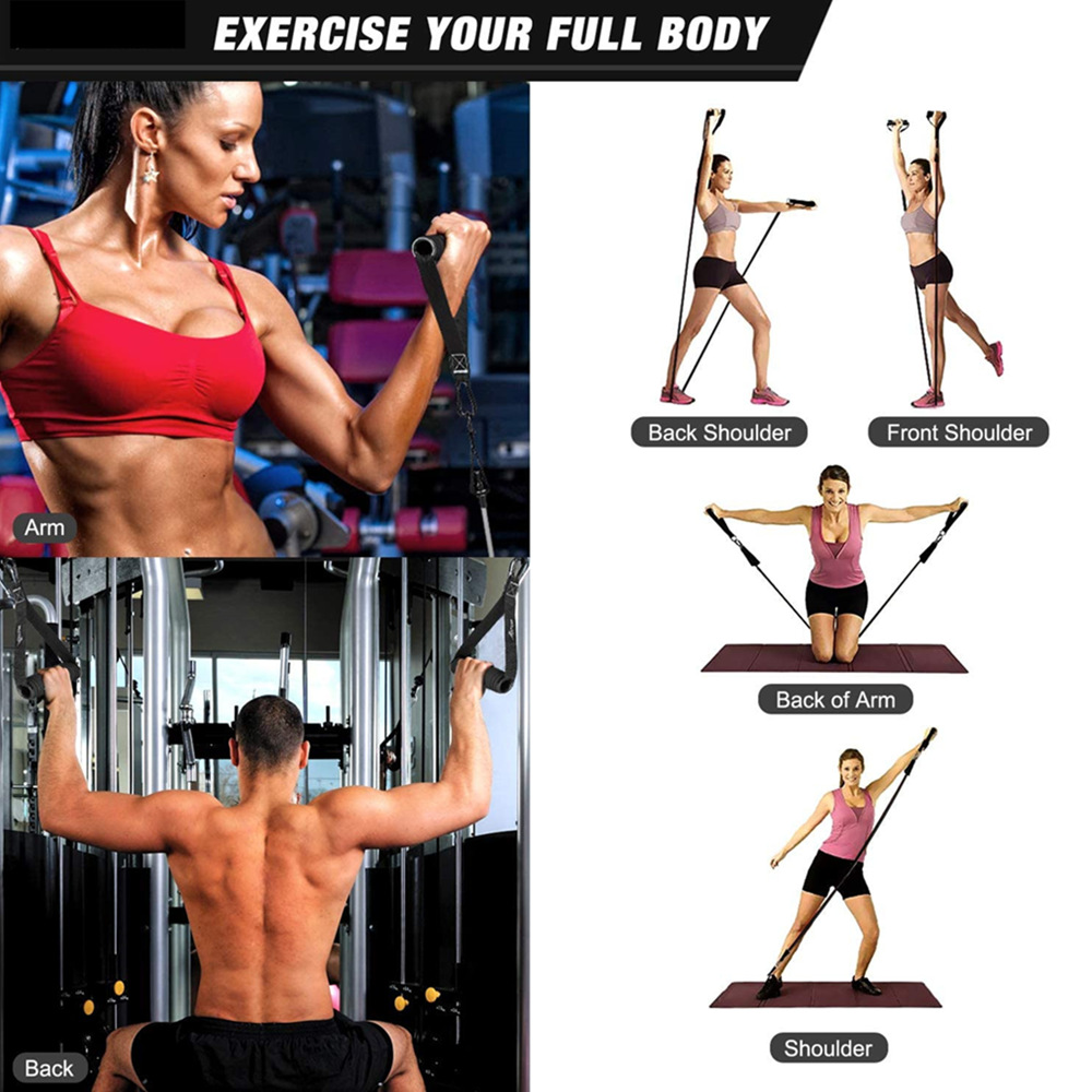Gym Fitness Resistance Bands f - Crossfit Ga ulasan dan harga